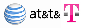 AT&T&T AT&T logo with T-Mobile T